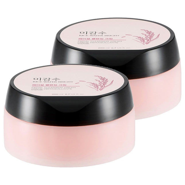 THE FACE SHOP  Myeonghan Miin Pure Bright Cleansing Cream 200ml 2pack