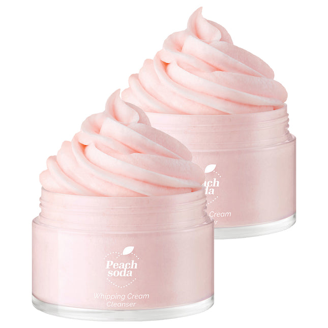 ARIEL  Peach Soda Whipped Cream Pack Cleanser 100ml 2 count