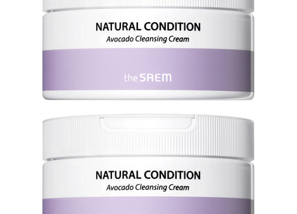 THE SAEM  Natural Condition Avocado Cleansing Cream, 300ml, 2 count