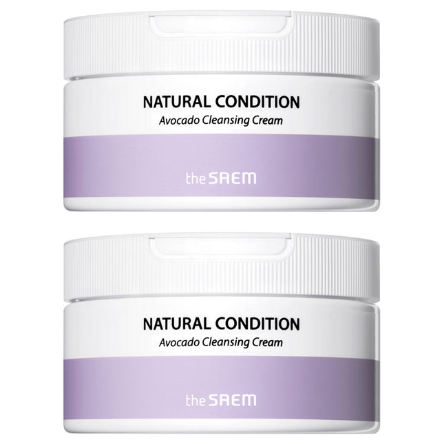 THE SAEM  Natural Condition Avocado Cleansing Cream, 300ml, 2 count