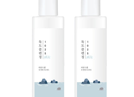 ROUND LAB  1025 Dokdo Cleansing Milk 200ml, 2 Count