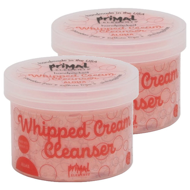 PRIMAL ELEMENTS  Cleansing Body Cream Aloha, 198g, 2 count