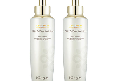 ISA KNOX  Turnover 28 Advanced Water-Gel Cleansing Lotion, 180ml, 2 Count