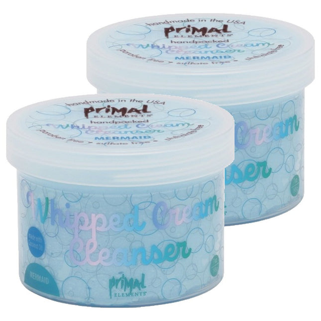 PRIMAL ELEMENTS  Cleansing Body Cream Mermaid, 198g, 2 count