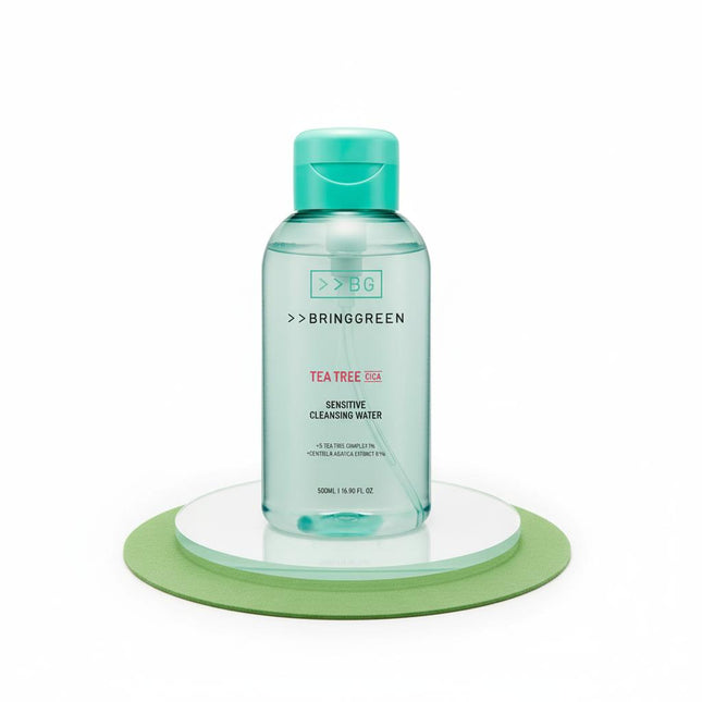 BRING GREEN Tea Tree Cica Sensitive Cleansing Water 500mL