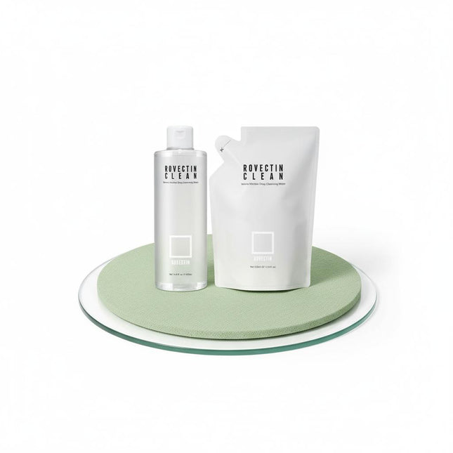 ROVECTIN Aqua Deep Cleansing Water Refill Set 400ml + 350ml