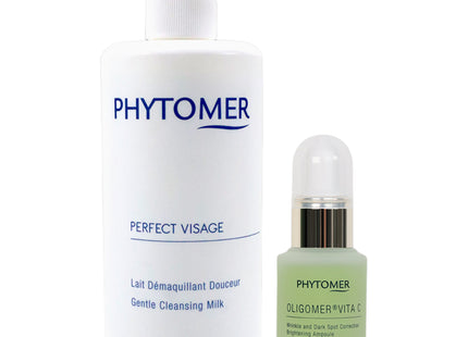 PHYTOMER  Lait Douceur Visage Cleansing Milk 500ml with Vita C 15ml Gift, 1 Item