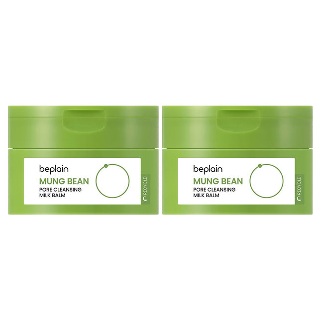BE PLAIN  Mung Bean Pore Cleansing Milk Balm 100ml 2pack