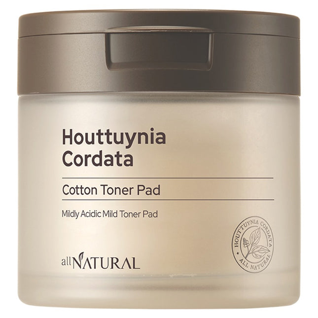 DAJAYEON  Houttuynia Cordata Cotton Pad, 60 Count, 1 Pack