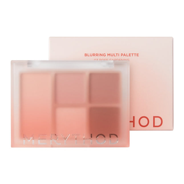 MERYTHOD  Blurring Multi Palette 03 Rose Gardening 1 Count