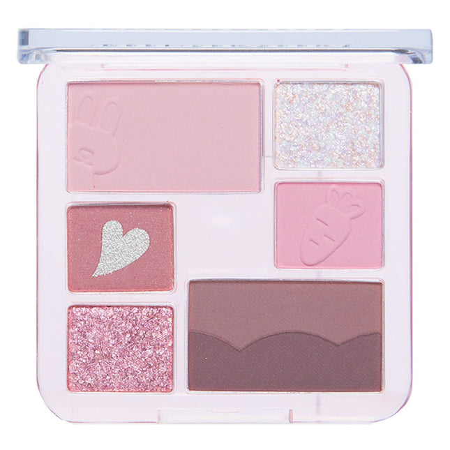 I'M MEME  Wonder Soft Layer Eyeshadow Palette My Bunny Pink 1