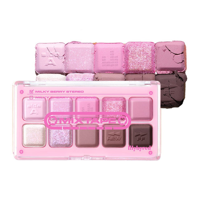 LILYBYRED  Mood Keyboard Eye Palette 09 Milky Berry Stereo 1ea