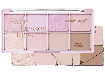 MILK TOUCH  Be My Sweet Dessert House Palette 06 Blueberry Cheese 1ea