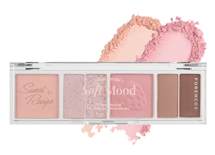 FORENCOS  Soft Mood Eye Palette 02 Berry Latte, 1 Count