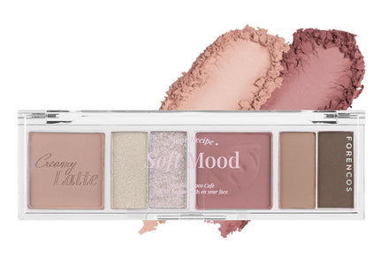 FORENCOS  Soft Mood Eye Palette 04 Taro Latte, 1 Count