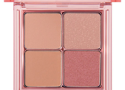 BANILA CO B. by BANILA Mood On Eye Palette 7g, 02 Mellow Coral, 1 Count