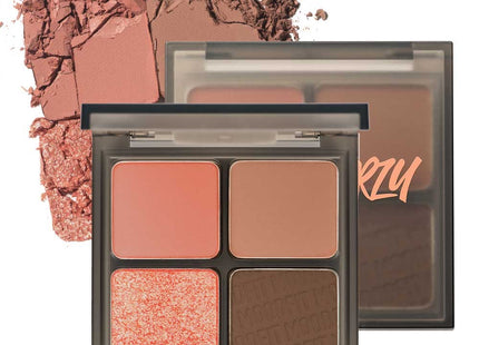 MERZY  Mood Fit Shadow Palette S2 Joyful Coral 1ea