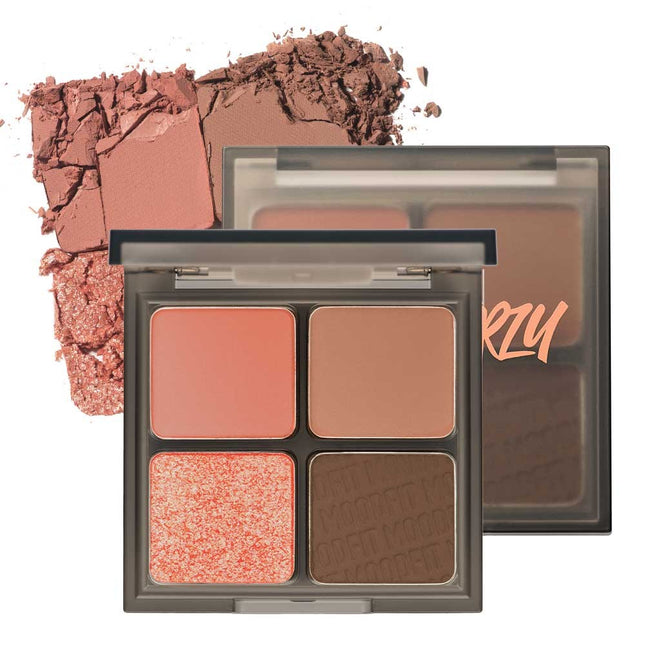 MERZY  Mood Fit Shadow Palette S2 Joyful Coral 1ea