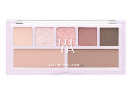 LUNA  Layer Blending Eye Palette, 02 Mauve Depth, 1 Count