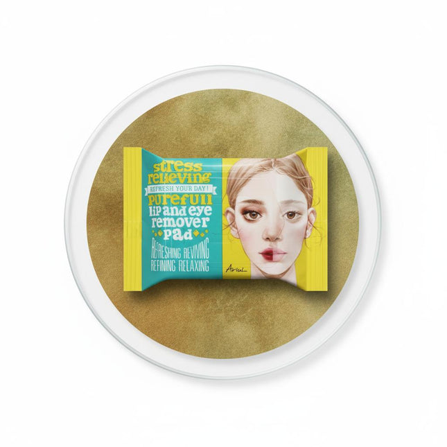 ARIEL Stress Relieving Lip  Eye Remover Pads 30 Count