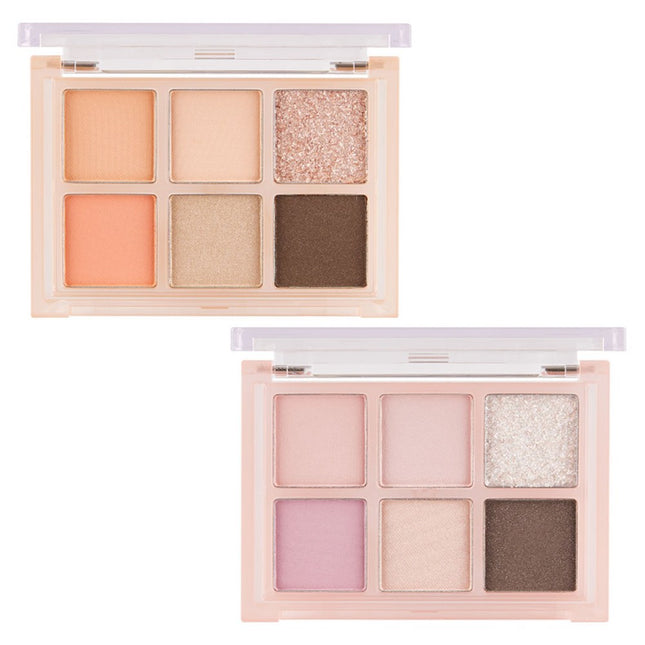 EZBEGAN  Two Artist Shadow Palette, 02 Azalea Bouquet, 1 count