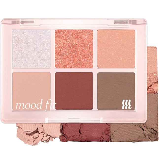 MERGE  New Mood Fit Shadow Palette 5.4g, NM3 Saltry Shine, 1pc