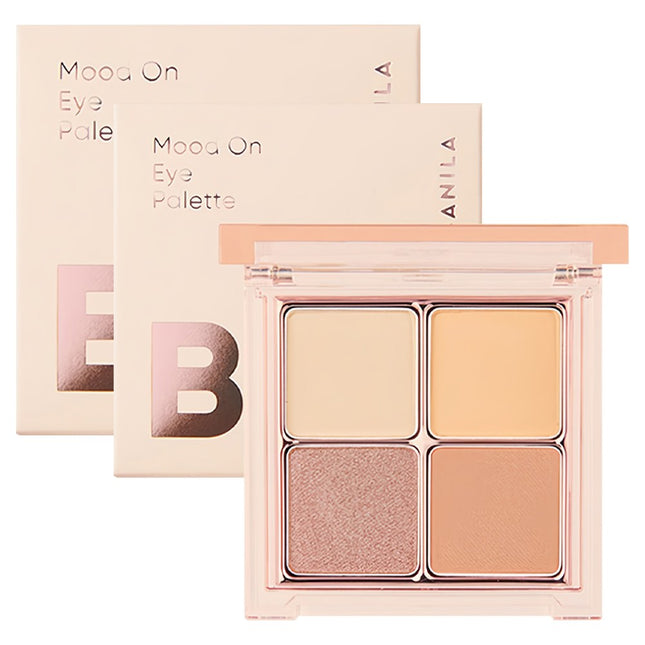 BANILA CO  B. by BANILA Mood On Eye Palette 7g, Mellow Beige, Set of 2