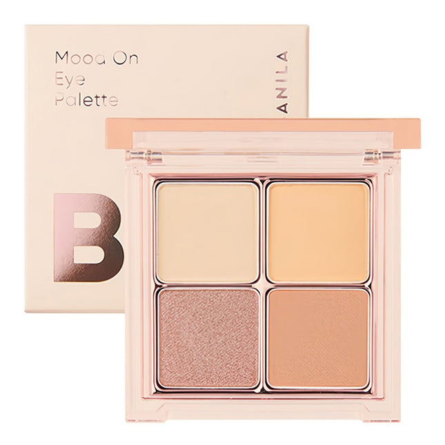BANILA CO B. by BANILA Mood On Eye Palette 7g, 03 Mellow Beige, 1 pc