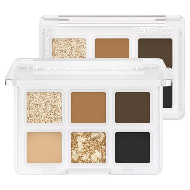 CATRICE  Tiny Treasures Eyeshadow Palette 4.2g, 010 Everyday Essentials, 1 pc