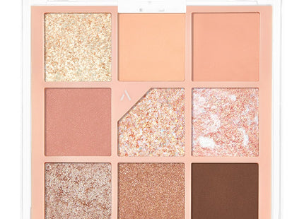 UNLEASHIA Glitterpedia Eye Palette N°3 All of Coral Pink, 1 Count