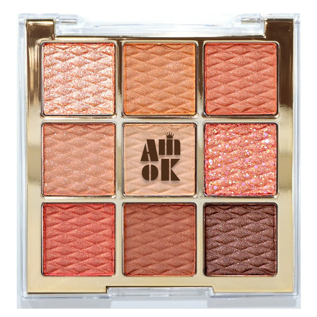 AMIOC  Soft Claybeam Shadow Palette, Orange Flower, 1 Count