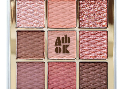 AMIOK  Soft Clay Beam Shadow Palette, Pink Lavender, 1 Count