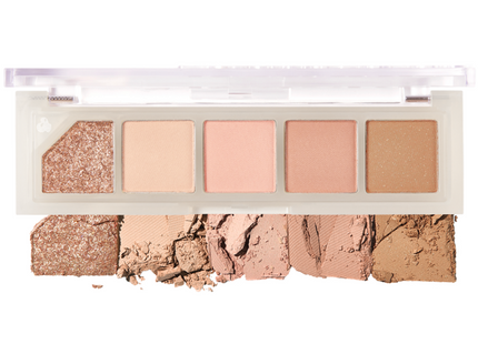 UNLEASHIA  Mood Shower Eye Palette 3.5g NO.2 Rose Shower, 1 Each