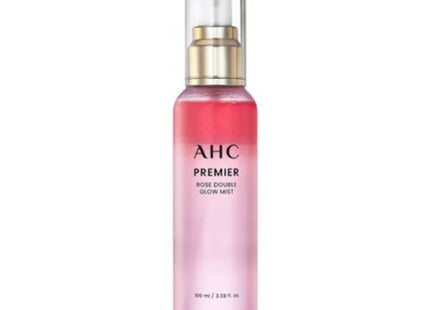 AHC  Eye Cream Season 12 Rose Ampoule-in Hexagonal Zone Core Lifting Rose Double Glow Mist, 100ml, 1 pc