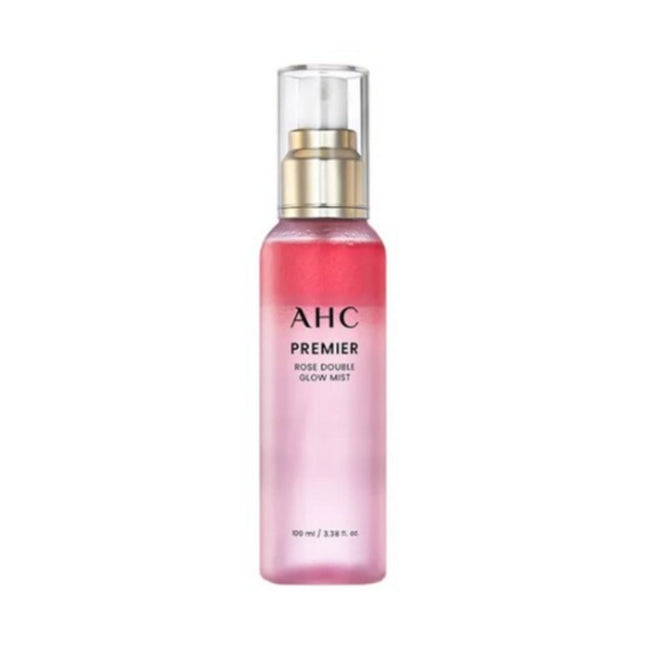 AHC  Eye Cream Season 12 Rose Ampoule-in Hexagonal Zone Core Lifting Rose Double Glow Mist, 100ml, 1 pc