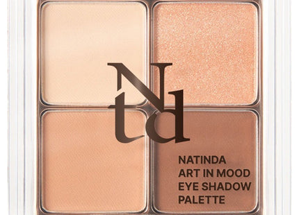 NATINHA ART IN MOOD  Eyeshadow Palette 6g, 01 Pure Brown Mood, 1pc
