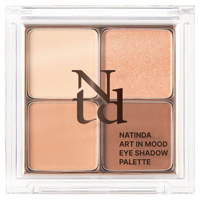 NATINHA ART IN MOOD  Eyeshadow Palette 6g, 01 Pure Brown Mood, 1pc