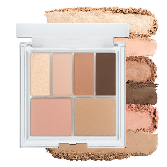 16BRAND My Magazine Eyeshadow Multi Palette 03 Bukchon Daily Look 1ea