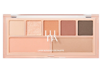 LUNA  Layer Blending Eye Palette 03 Coral Affair 1ea