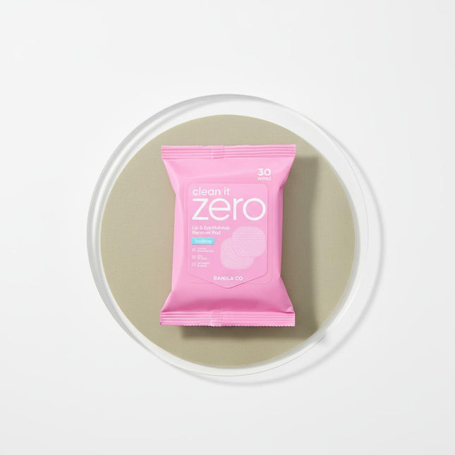BANILA CO Clean it Zero Soothing Lip  Eye Remover Pad