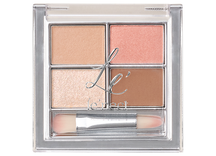 RENECKT  Pure Fit Volume Maker 4-Color Eye Palette, 1 Count