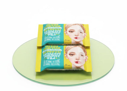 ARIEL Ariel Stress Relieving Lip  Eye Remover Pad Double Set 30 Sheets + 30 Sheets