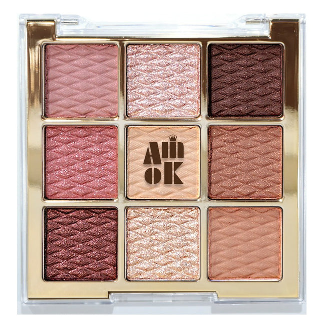 AMIQ  Soft Claybeam Eyeshadow Palette, Elegant Glow, 1 Count
