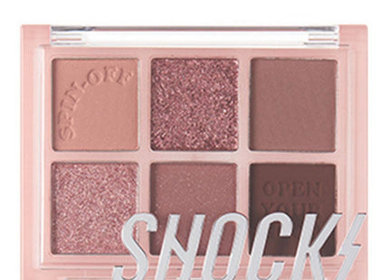 TONYMOLY The Shocking Spin-off Eye Palette 4.8g, 02 Love Rosy, 1 Count