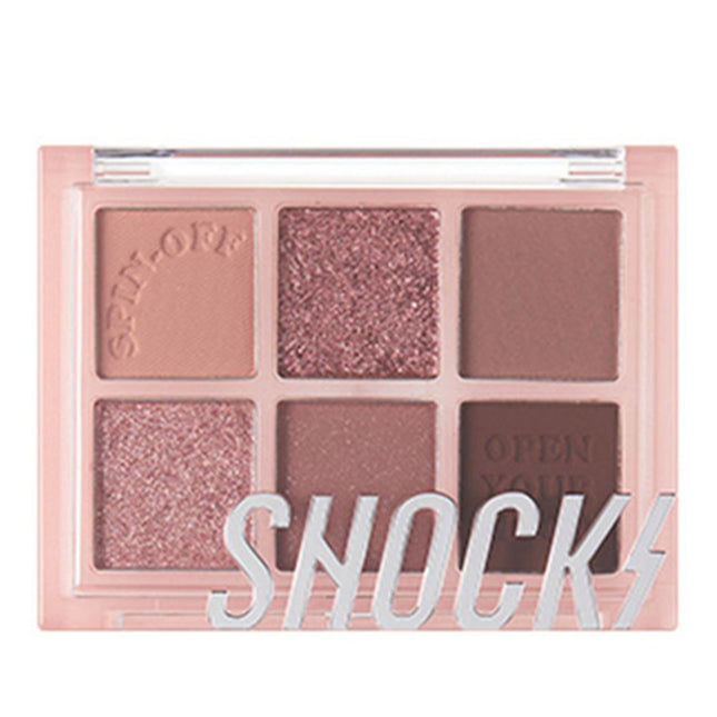 TONYMOLY The Shocking Spin-off Eye Palette 4.8g, 02 Love Rosy, 1 Count