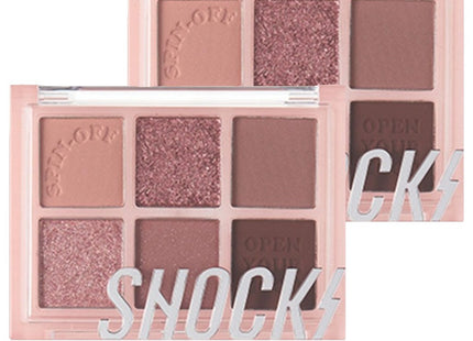 TONYMOLY The Shocking Spin-Off Eye Palette 4.8g, 02 Love Rosy, 2ea