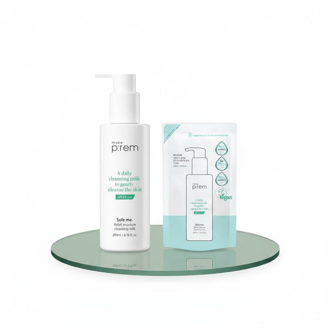 MAKEPREM Safe Me Relief Moisture Cleansing Milk