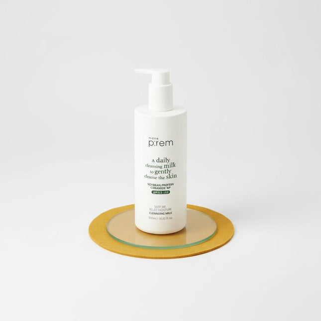MAKEPREM Safe Me Relief Moisture Cleansing Milk 200ml + Foam 50ml