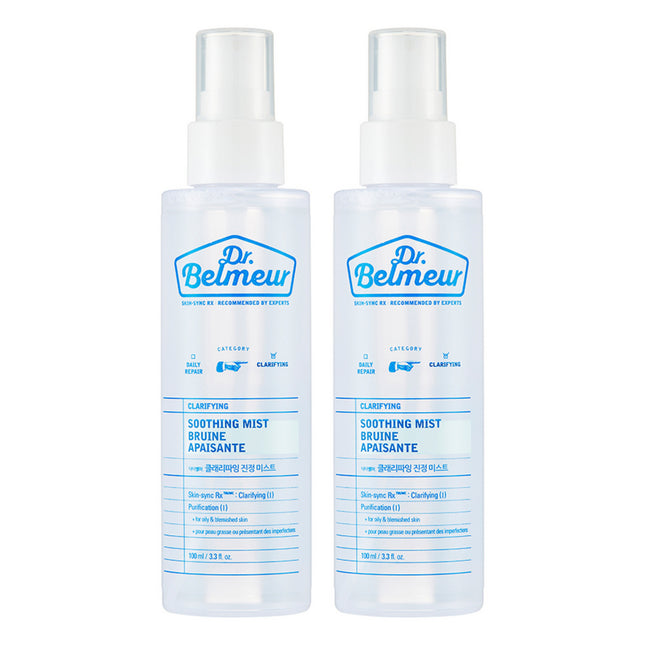 DR.BELMEUR Clarifying Soothing Mist 100ml (2-Pack)
