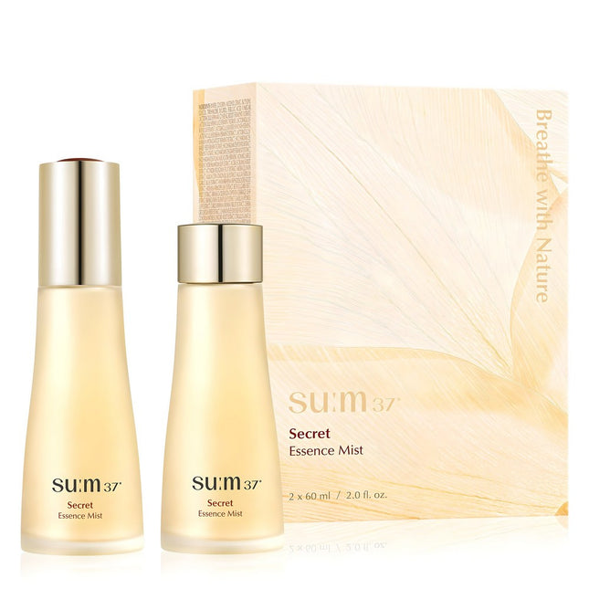 SU:M37  Secret Essence Mist + Refill, 60ml, 2 count